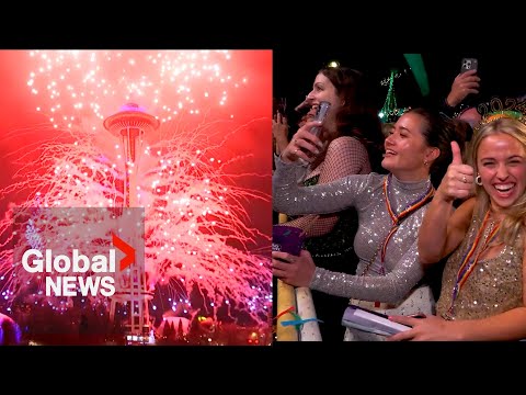 New Year's 2024: US countdown celebrations boast fireworks, traditions