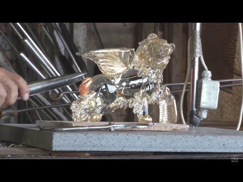 Murano Glass - The creation of the Glass Lion