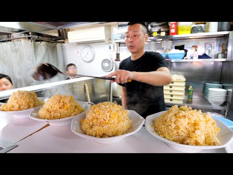 Unbelievable Fried Rice Rush! Great Chinese Restaurant in Tokyo Busy With Hungry Men!