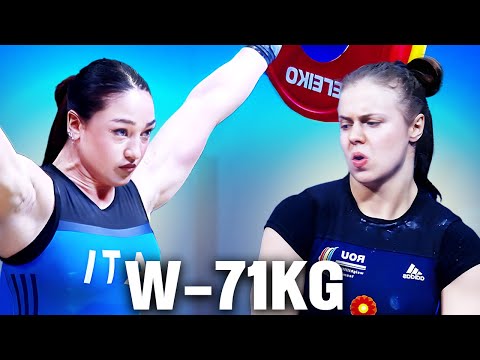 W-71kg European Weightlifting Championships 2023