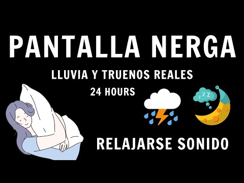 Lluvia y truenos para dormir - Sonidos para conciliar el sue&ntilde;o r&aacute;pido y relajarse