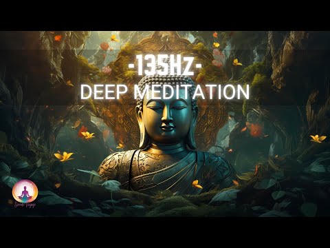 Deep Sleep Meditation 135Hz Healing Frequencies | Reduce Stress &amp; Improve Mood