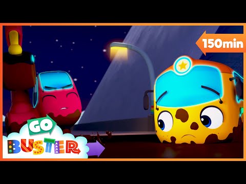 ? Stuck In The Mud! | Go Learn With Buster | Videos for Kids