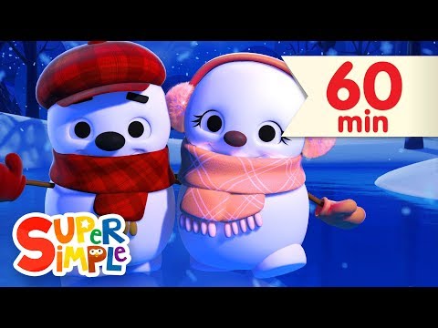 Little Snowflake + More | Nursery Rhymes &amp; Kids Songs | Super Simple Songs