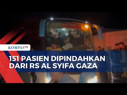 WHO Pindahkan 151 Pasien dari RS Al-Syifa ke Rumah Sakit di Selatan Gaza