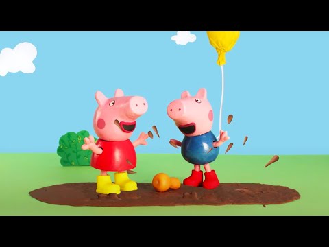 Peppa Pig Official Channel | Vegetable Market | Play-Doh Show Stop Motion