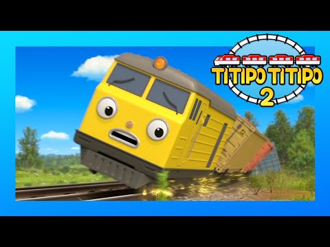 TITIPO S2 Compilation EP1-5 l Train Cartoons For Kids | Titipo the Little Train l TITIPO TITIPO 2