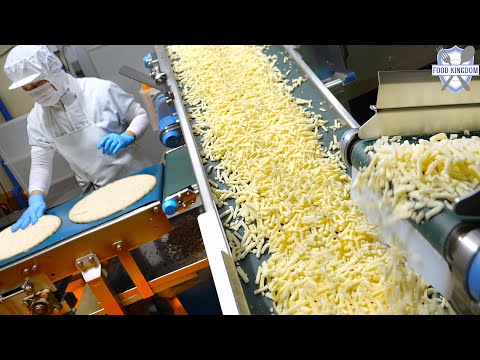 Fantastic korean food mass production and manufacturing process video / korean food factory