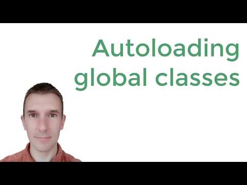 PHP namespaces 9/10: Class autoloading - autoloading classes in the global namespace