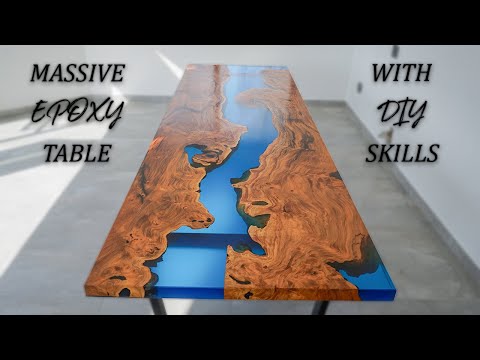 $1000 Slab To $30000 Table Build (WITH DIY SKILLS)