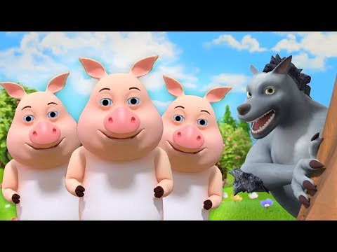 Three Little Pigs - Cartoon Songs &amp; Nursery Rhymes by Little Treehouse