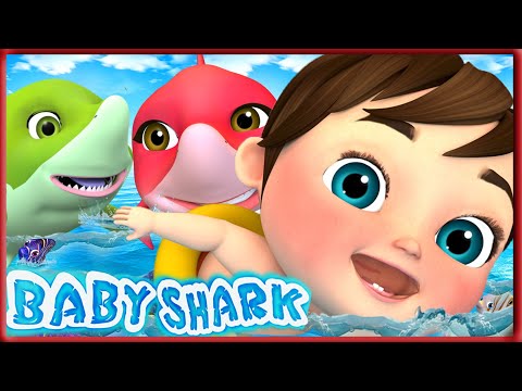 Baby Shark Dance and more | Baby Shark Swims | 🍌Banana Cartoon 3D Nursery Rhymes Baby &amp; Kids Songs