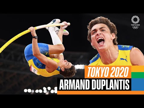 The BEST of Mondo Duplantis ?? at the Olympics