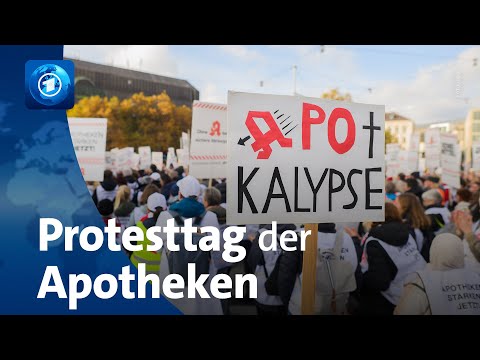 Streik der Apotheker:innen im Norden Deutschlands