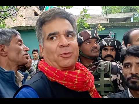 BJP State President Ravinder Raina  Visited Nowgam Verinag   of Anantnag District