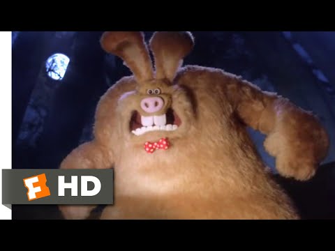 Wallace &amp; Gromit: The Curse of the Were-Rabbit (2005) - Wallace Transforms Scene (5/10) | Movieclips