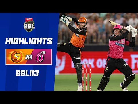 Perth Scorchers v Sydney Sixers | BBL|13