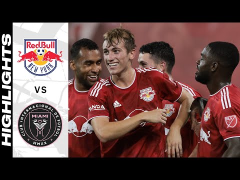 HIGHLIGHTS: New York Red Bulls vs. Inter Miami CF | August 27, 2022