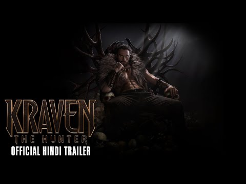 KRAVEN THE HUNTER &ndash; Official Red Band Trailer (Hindi) | October 6th | English, Hindi, Tamil &amp; Telugu