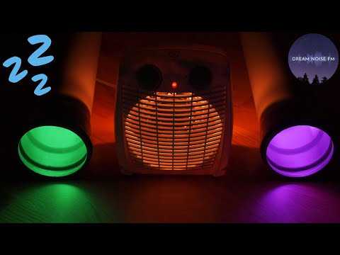 DEEP bass reflex tube sound and fan heater noise for deep sleep 😴