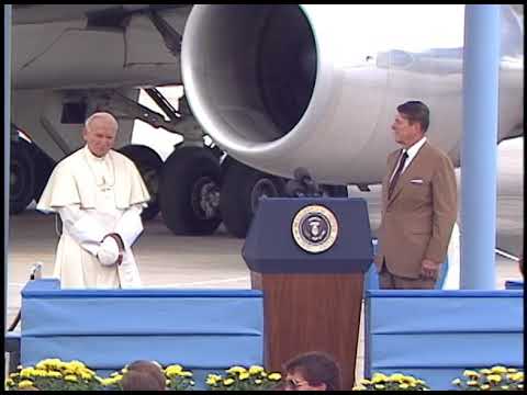 President Reagan's Remarks at Welcoming Ceremony for Pope John Paul II on September 10, 1987