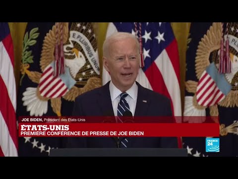 REPLAY - Premi&egrave;re conf&eacute;rence de presse du pr&eacute;sident am&eacute;ricain Joe Biden