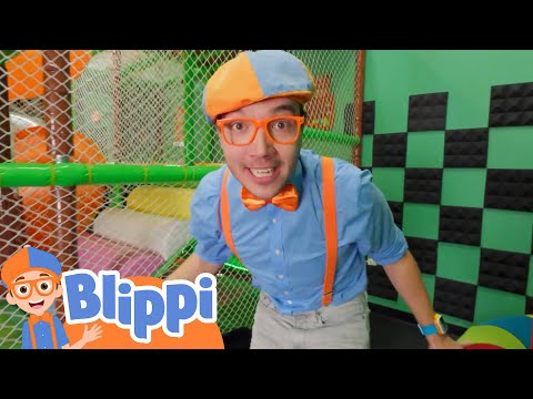 Blippi at the Play Centre! | Blippi's Stories and Adventures for Kids | Moonbug Kids