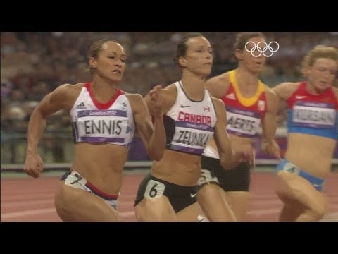 Women's Heptathlon Day 1 Highlights - London 2012 Olympics