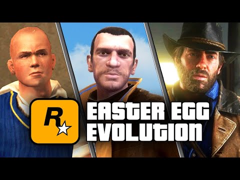 Evolution of Easter Eggs in Rockstar Games (2001-2021)