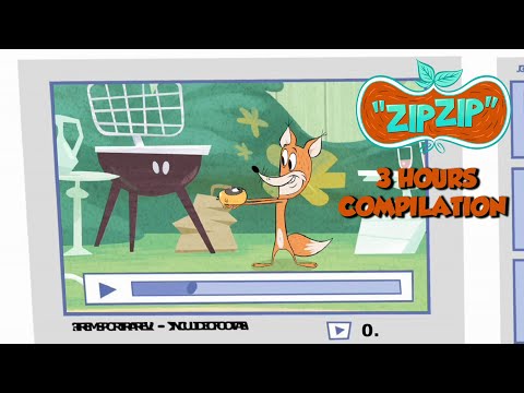 Zip Zip *Watching-ton* 3 hours Season 2 - COMPILATION - Cartoon for kids