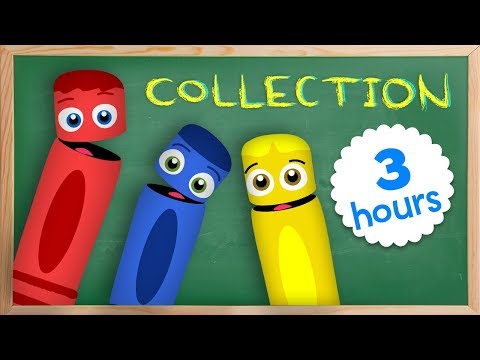 All Of The Colors Collection | Learn Colors For Children With Color Crew | Learning by Baby First TV