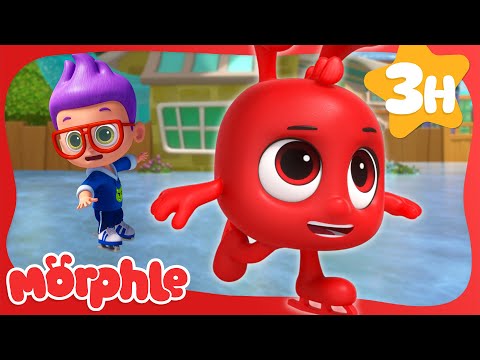 Morphle's Spiral Is Out-Standing! ⛸️❄️ | Stories for Kids | Morphle Kids Cartoons