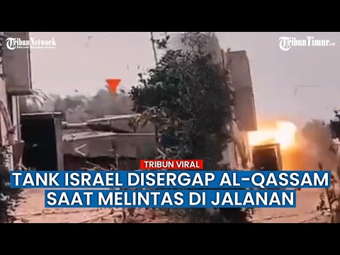 Mujahidin Al-Qassam Tembaki Sejumlah Kendaraan Militer Israel yang Masuki Wilayah Kota Khan Yunis