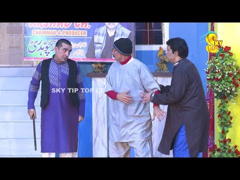 Zafri Khan and Iftikhar Thakur with Asif Iqbal | Punjabi Stage Drama | Mastiyan | Comedy Clip 2019