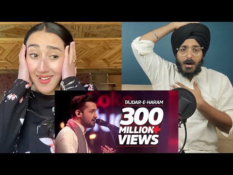 Indian Reaction to Coke Studio Season 8| Tajdar-e-Haram| Atif Aslam | Raula Pao