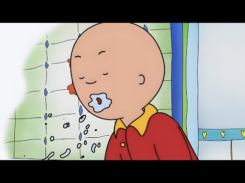 Learning How To Whistle | Caillou Compilations