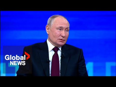 Putin: No peace in Ukraine until Russia's goals are achieved