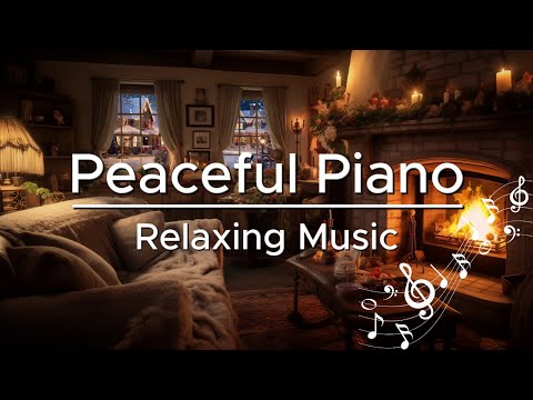 ❄️🎵 Peaceful Piano -  Beautiful Relaxing Music 🍀