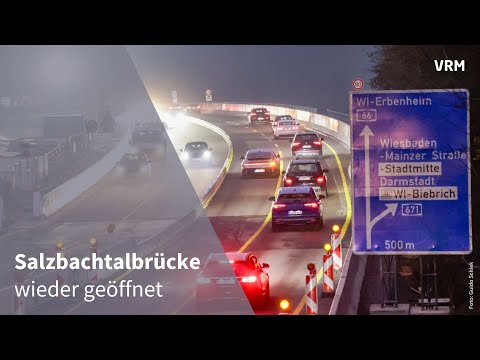 Endlich freie Fahrt: Neue Salzbachtalbr&uuml;cke er&ouml;ffnet