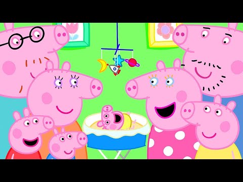Peppa Pig English Episodes | Peppa Pig and Baby Alexander