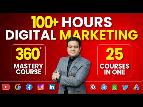 Digital Marketing Full Course Free | Digital Marketing Tutorial For Beginners | 