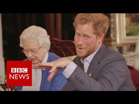 The Queen vs The President: &quot;Boom&quot; - BBC News