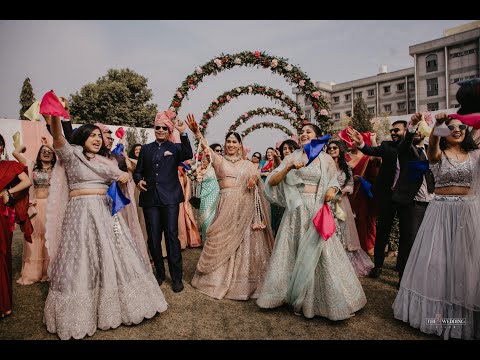 Coolest Bridal entry with cousins| Dance choreographed by Cousins| Bridal Entry Goals|