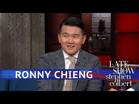 Ronny Chieng Brings Stephen A 'Colbert Report' Souvenir