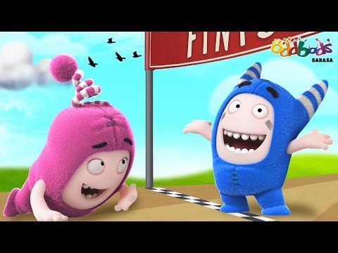 Kartun | Balapan Bersama Oddbods | Kartun Lucu Untuk Anak