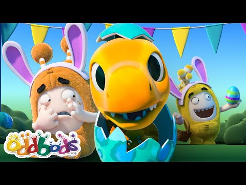 Dino Egg Hunt | Oddbods Funny Easter Special | Moonbug Kids After School