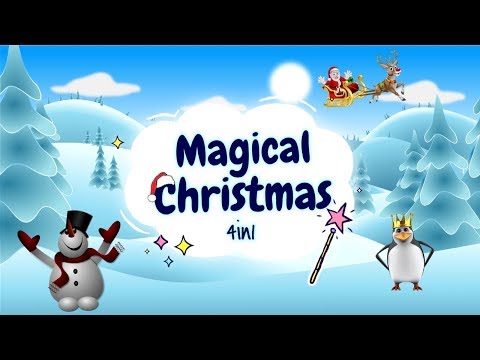 Sleep Meditation for Kids | MAGICAL CHRISTMAS 4in1 | Sleep Story for Children