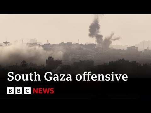 Israel launches ground offensive in south Gaza  | BBC News