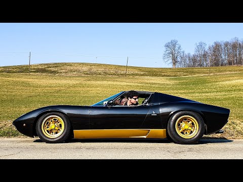 Black Lamborghini Miura SV is the best looking ever - Davide Cironi (SUBS)