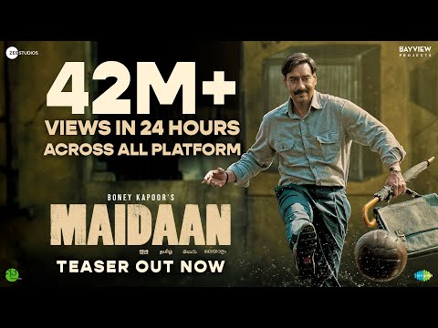 Maidaan Teaser | Ajay Devgn | Amit Sharma | Boney Kapoor | A.R. Rahman | Fresh Lime Films